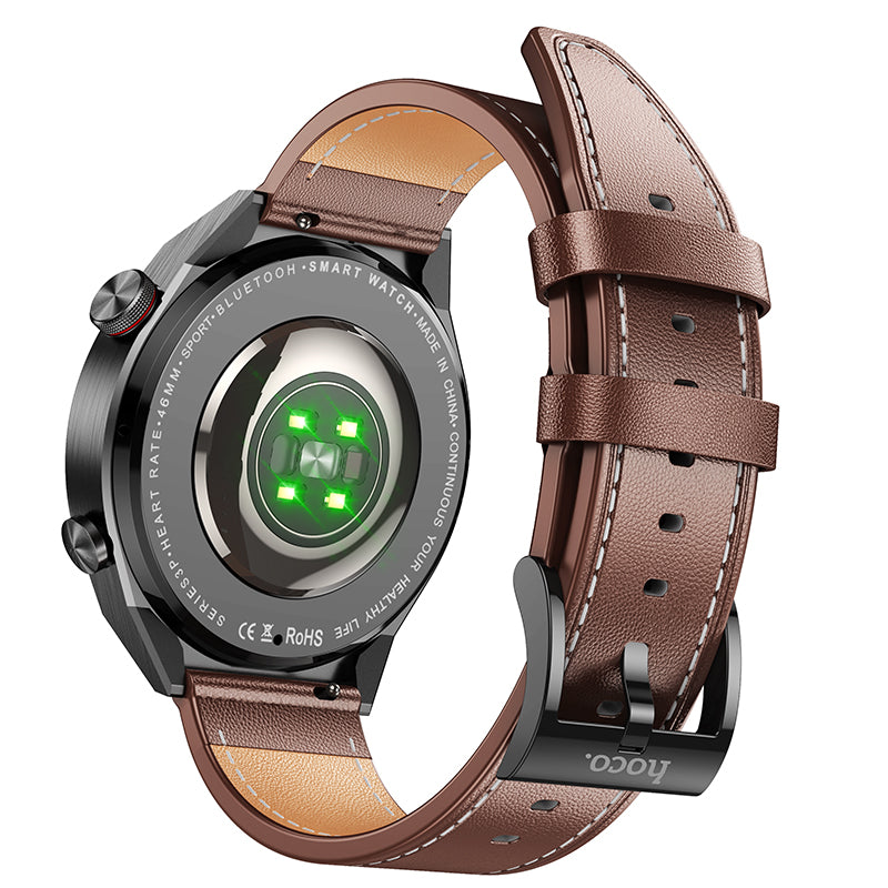 Smartwatch con correa de cuero Y11 - HOCO