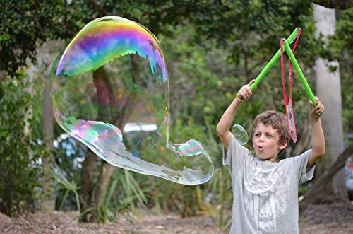Juguete para crear burbujas grandes