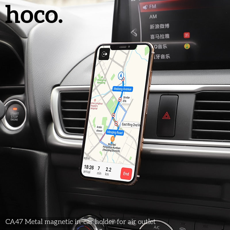 Soporte para celular tipo holder para carro Hoco CA47