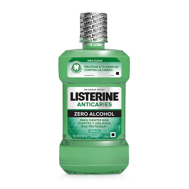 LISTERINE MENTA FRASCO X 500ML