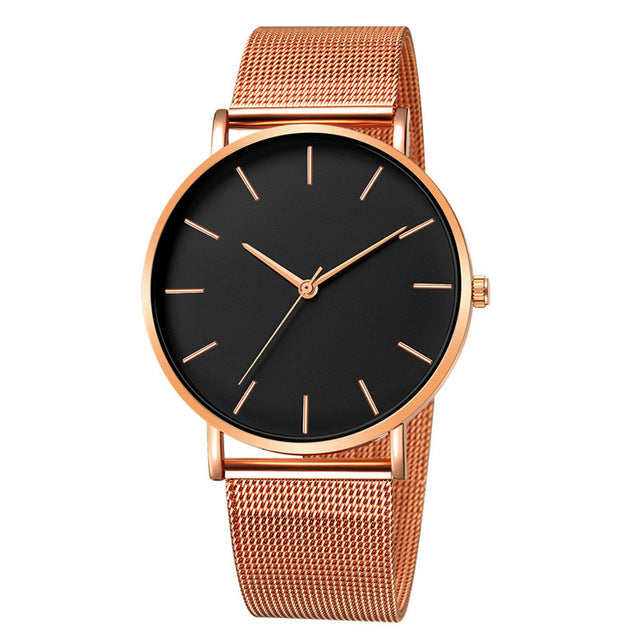 ZHANGZONG Reloj Hombre Barato Reloj Mujer smartwatch Reloj Analógico Unisex  Adulto de Cuarzo con Correa en Acero Inoxidable(Color:B,Size:)